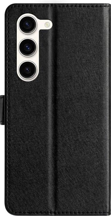 Actual product image Cover-Discount Silk Texture case cover black (Samsung Galaxy S24)