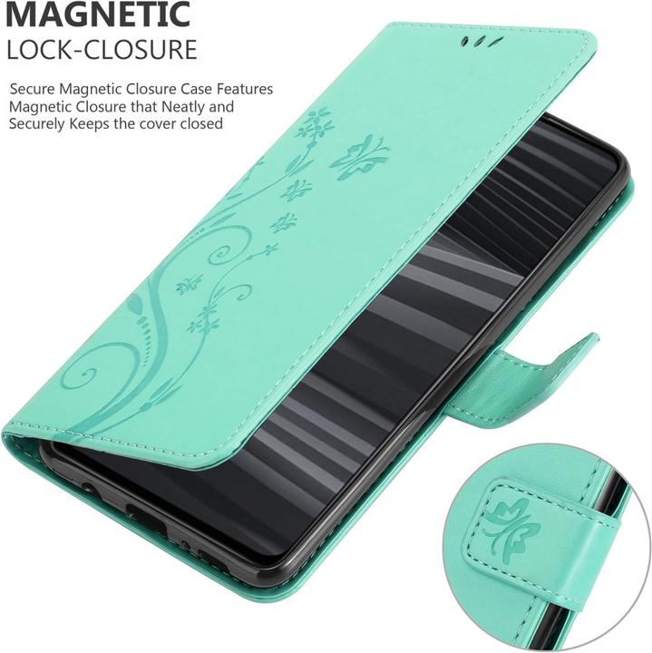 Image du produit Cadorabo Housse Flower Book pour Realme GT 2 / GT Neo 2 (Realme GT 2, Realme GT Neo 2)