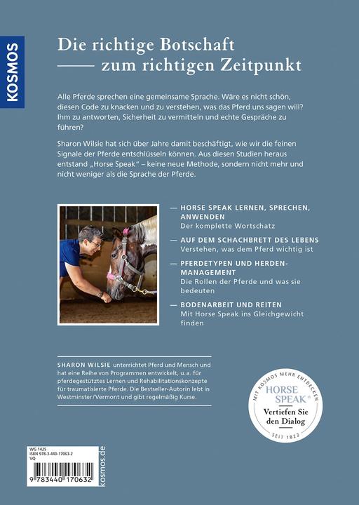 Immagine prodotto Kosmos Sprachkurs Pferd - Das Trainingsbuch (Tedesco, Sharon, Wilsie, 2023)