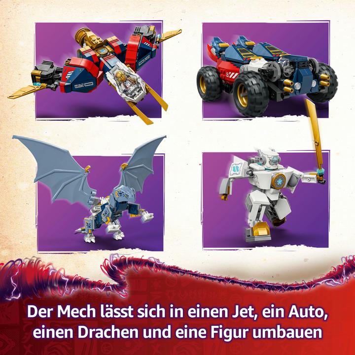 Actual product image LEGO Zanes Ultra-Kombi-Mech (71834, LEGO Ninjago)