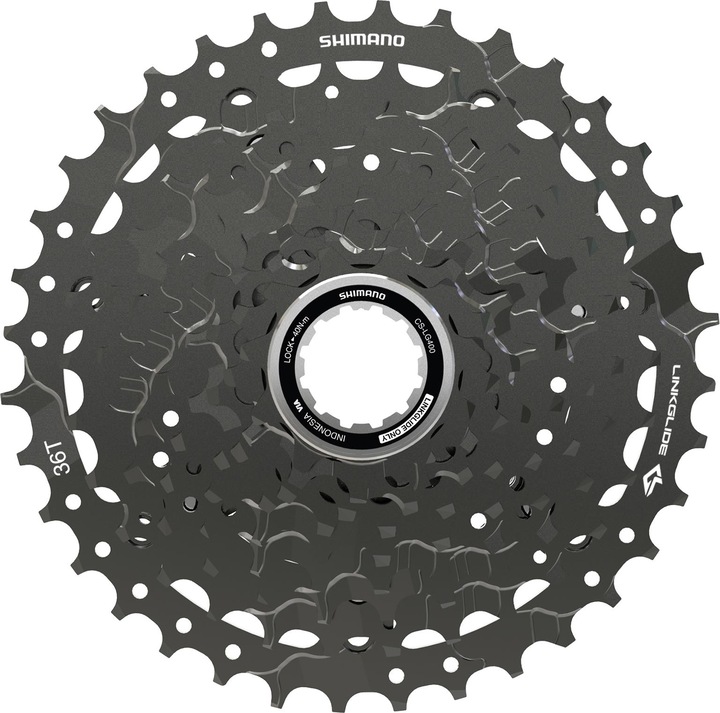 Actual product image Shimano Cues CS-LG400-9 (9-speed, 11-36)