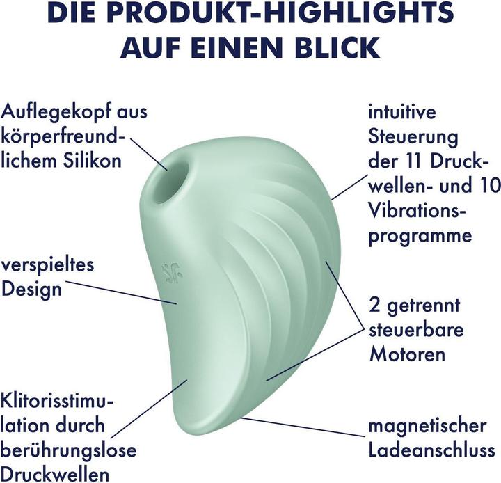 Immagine prodotto Satisfyer Pearl Diver Air Pulse Stimulator