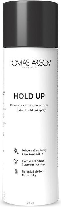 Produktbild Tomas Arsov Hairspray with natural hold HOLD-UP (Natural Hold Hairspray) 300 ml (300 ml)