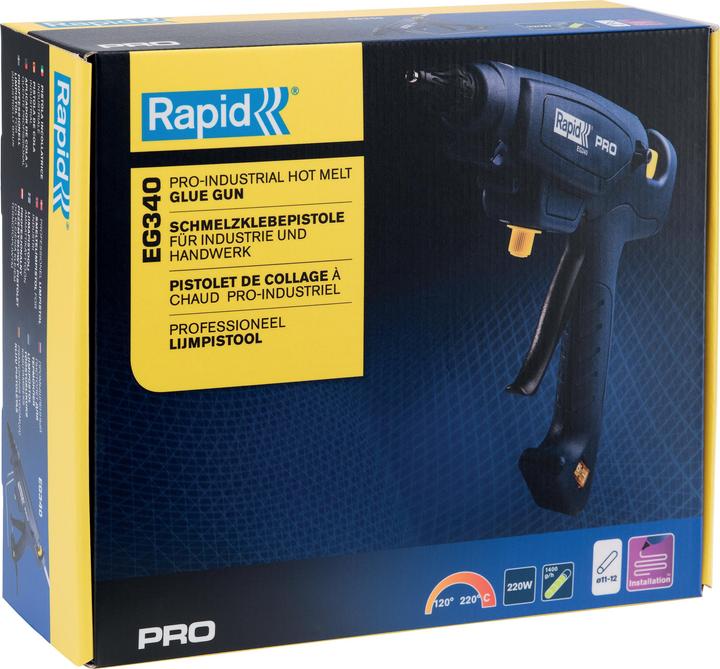 Produktbild Rapid EG340 Klebepistole 12mm