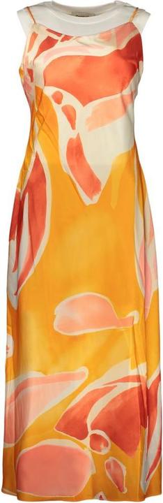 Desigual Orange Polyester Casual Dress