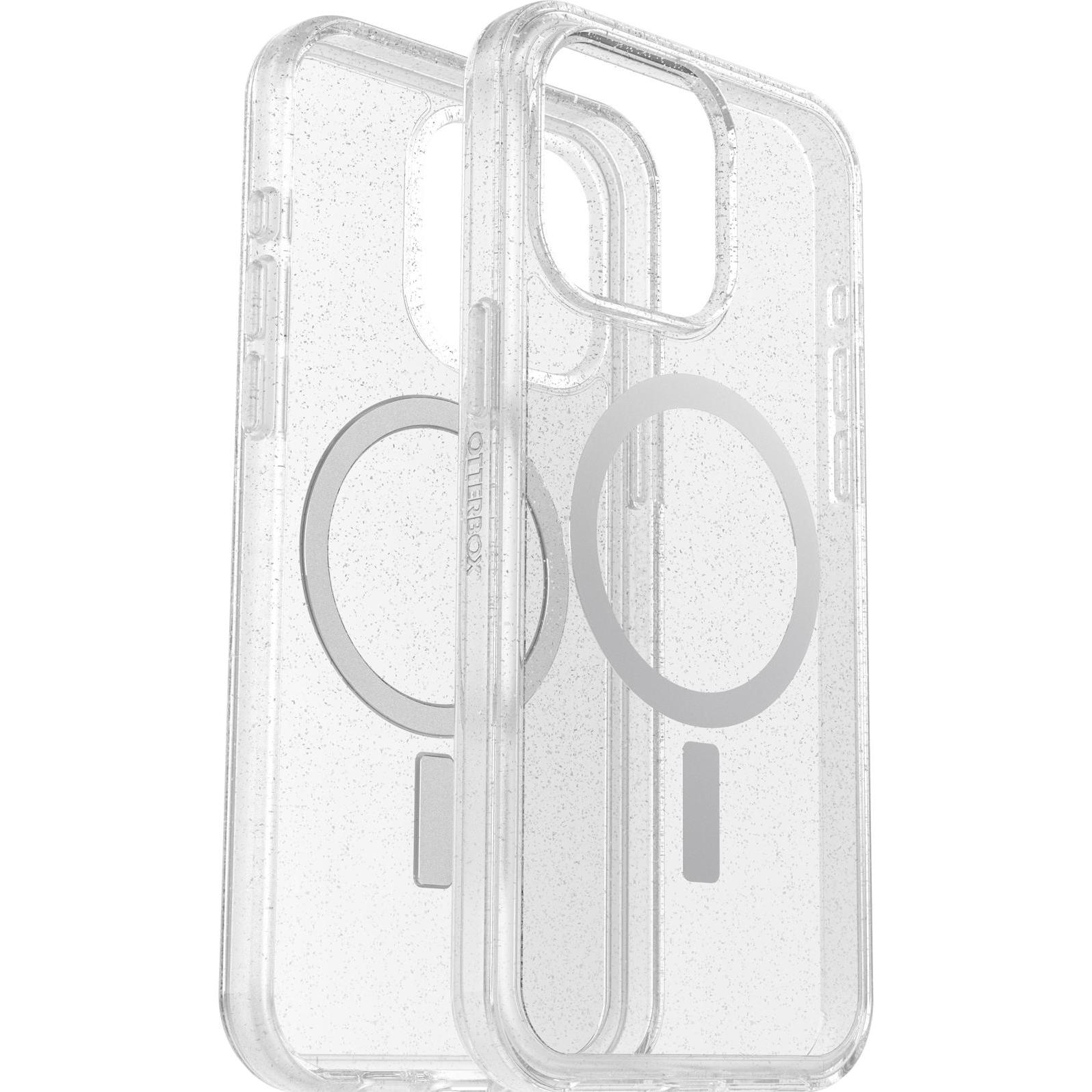OtterBox Symmetry mit MagSafe (Apple iPhone 15 Pro Max), Smartphone Hülle, Transparent