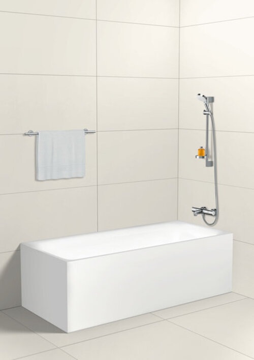 Actual product image hansgrohe HG Shower set CROMETTA VARIO Bsta Unica'Croma 650mm m Casetta we/chr