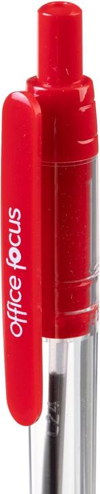Produktbild Office focus Kugelschreiber Focus 1 mm Mine, Rot, 12 (Rot, 12x)
