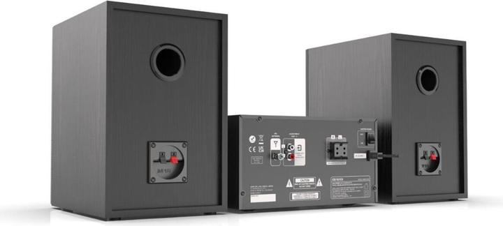 Produktbild Aiwa MSBTU-600 mikrojärjestelmä, musta (Bluetooth, CD Player, 2x 25 W)