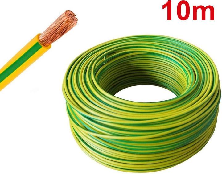 Produktbild Autarking T-Litze 16mm² grün-gelb für Potentialausgleich - 10m