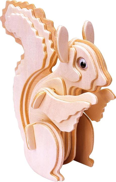 Eureka! Gepetto's Workshop wooden construction kit 3D - squirrel