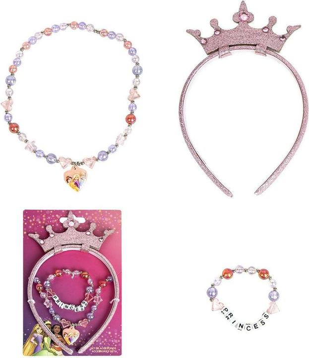 Disney Princess Schmuckkit Rosa 3 Stücke (Multi-Komposition)