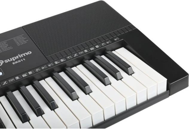 Productafbeelding NoName SUPRIMO EK611 - Keyboard elektroniczny edukacyjny 61 klawiszy (61 Sleutels)