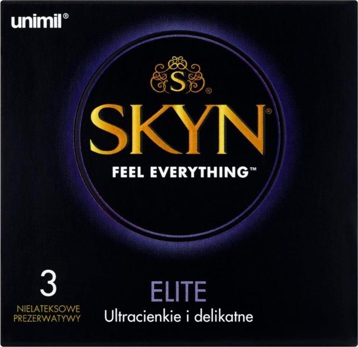 Actual product image Unimil Skyn Feel Everything Elite Non-Latex Condoms 3Pcs (3 pcs.)