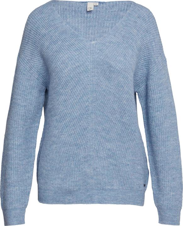Produktbild S.Oliver Strickpullover Weicher Pullover mit Rippstruktur (M)