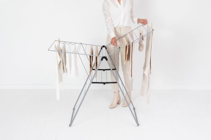 Actual product image Brabantia Stand-up dryer HangOn 20 m, black (20 m)