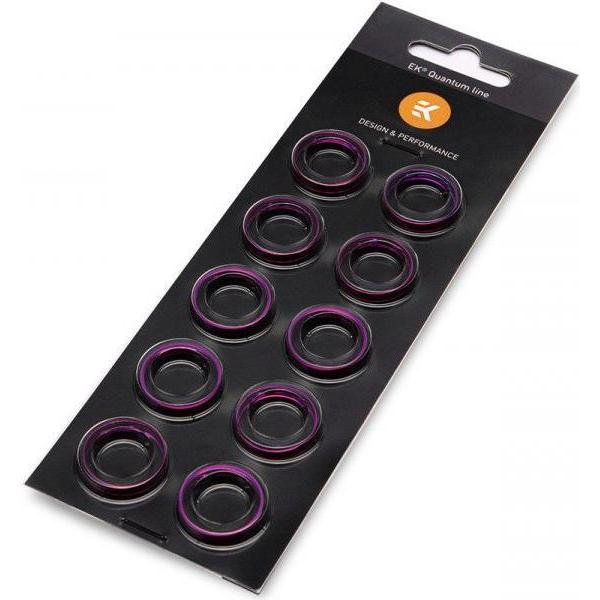 Thumbnail - EKWB EK-Torque STC-16/12 Farbring - 10er Pack, Wasserkühlung Anschluss, Violett