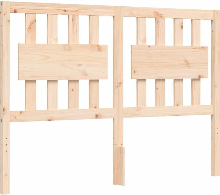 Immagine prodotto vidaXL Massivholzbett mit Kopfteil 140x200 cm (140 x 200 cm)
