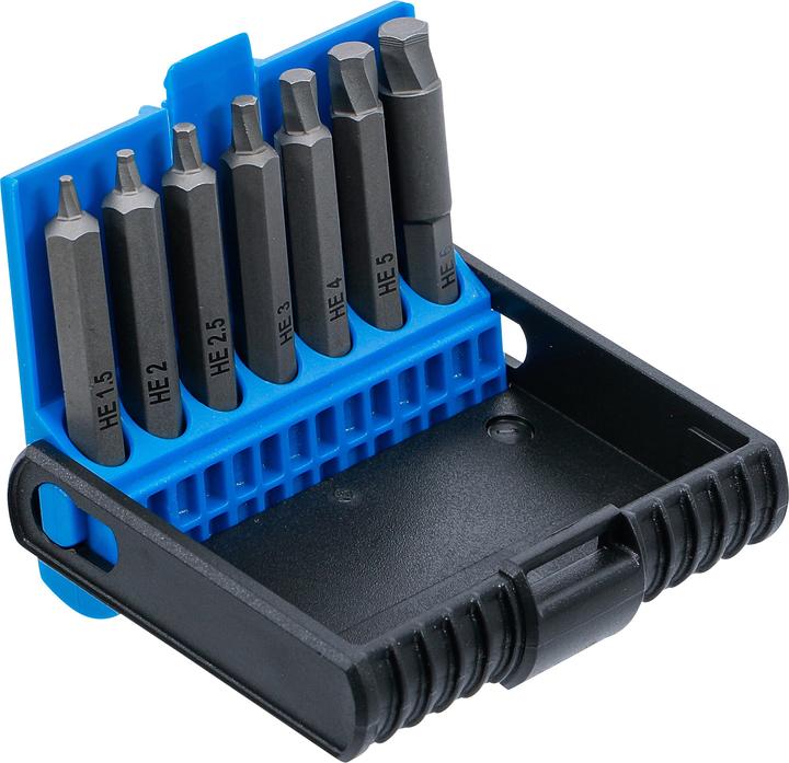 Actual product image BGS Screw Extractor Set for damaged internal Hexagon 1.5 - 6 mm 7 pcs.
