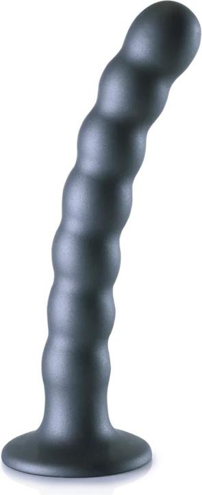 Ouch! Beaded Silicone G-Spot Dildo - 6,5" / 16,5 cm