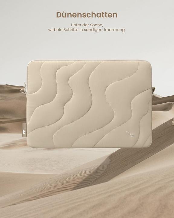 Actual product image tomtoc Gesteppte Laptop-Schutzhülle Terra-A27 (13", Apple)