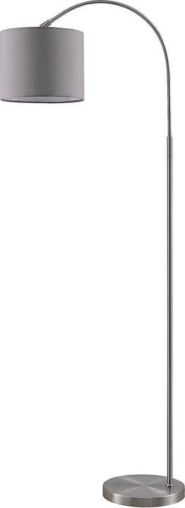 Immagine prodotto Lindby Lampada da terra Keriba, nichel/taupe (E27)