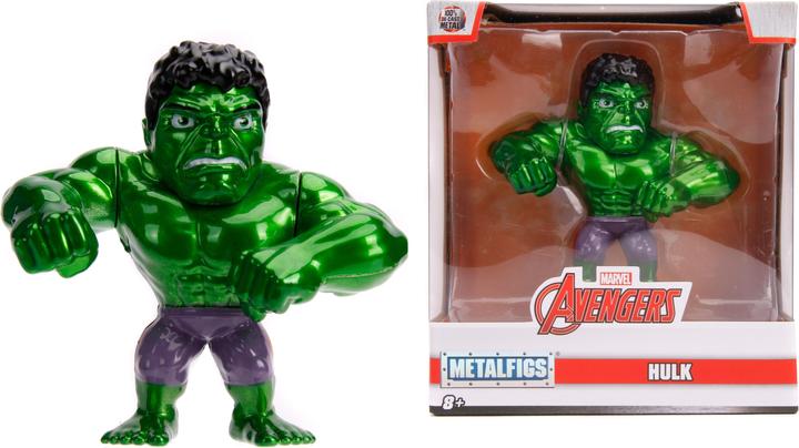 Actual product image Jada Marvel 4" Hulk Figure