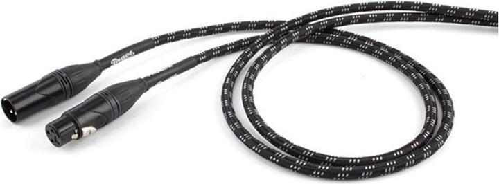 Actual product image Proel BRV250LU10BW audio cable XLR (3-pin) Black (10 m, XLR Cables)