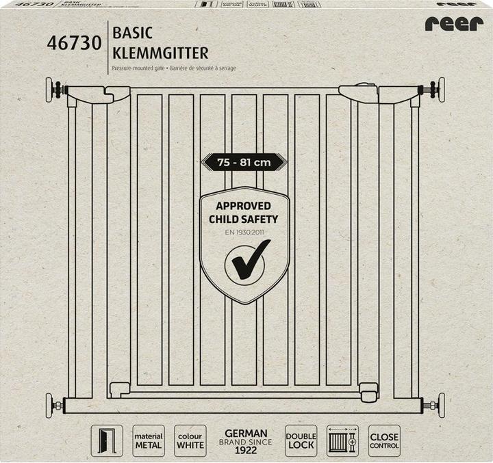 Produktbild Reer Klemmgitter Basic (75 cm)