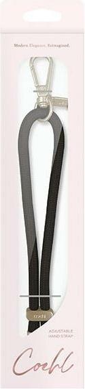 Produktbild Uniq Coehl Laurel Handstrap uniwersalny sznurek do telefonu na rękę czarny/black