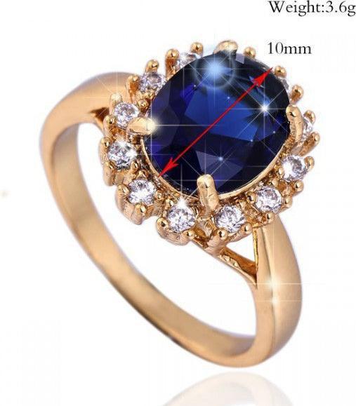 Produktbild Hermex Gold Ring RGP mit Zirkonia - Gold Gr. 56 (56)