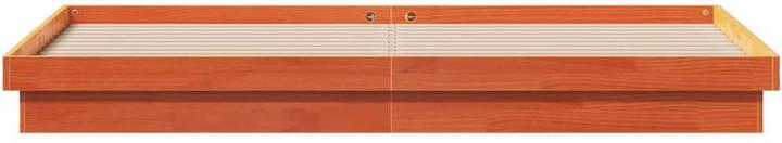 Produktbild vidaXL Bett mit LED-Beleuchtung Kiefer (200 x 200 cm)