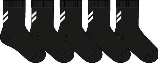 Immagine prodotto hummel hmlMAKE MY DAY SOCK 5-PACK (Confezione da 5 pezzi, 37 - 40)