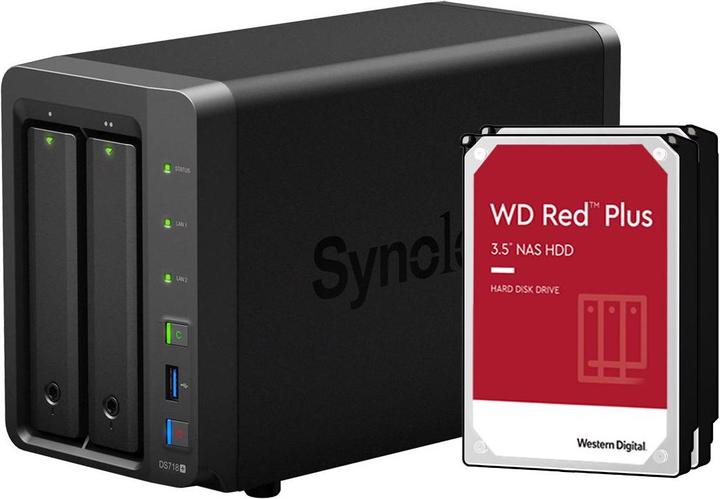 Synology DS720+ (2 x 2 TB, WD Red Plus)