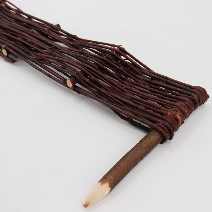 Immagine prodotto Aquagart 1 Beeteinfassung aus Weide 30x50cm I Beetbegrenzung /Weidenzaun zur Beetumrandung Rasenkante (50 cm)