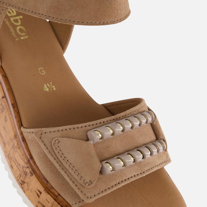 Productafbeelding Gabor Dames Sandalen - beige (38)