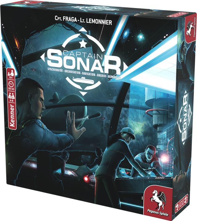 Image du produit Pegasus Capitaine Sonar (Allemand, 4 - 8 Joueur)