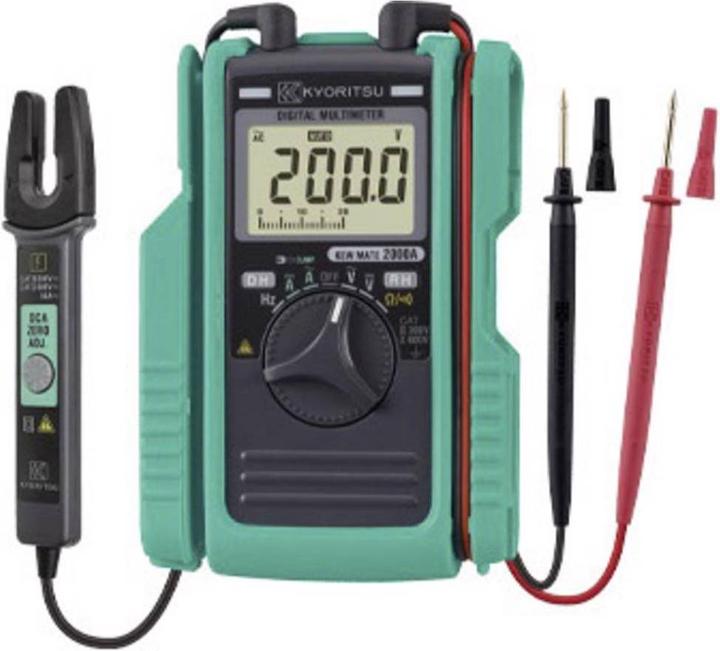Immagine prodotto Kyoritsu Multimetro a mano (CAT II 600V, CAT III 300V)