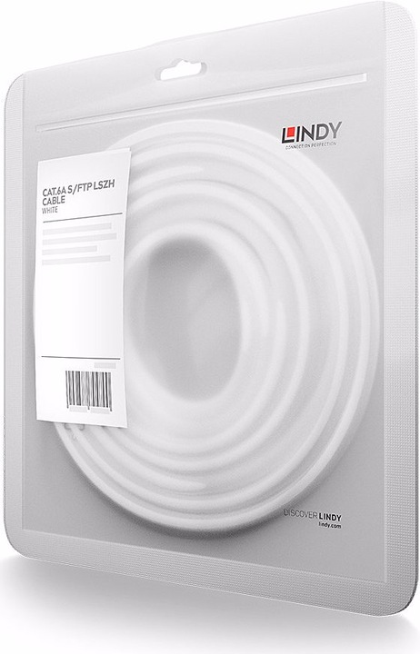 Actual product image Lindy Network cable (PiMF, S/FTP, CAT6a, 0.30 m)