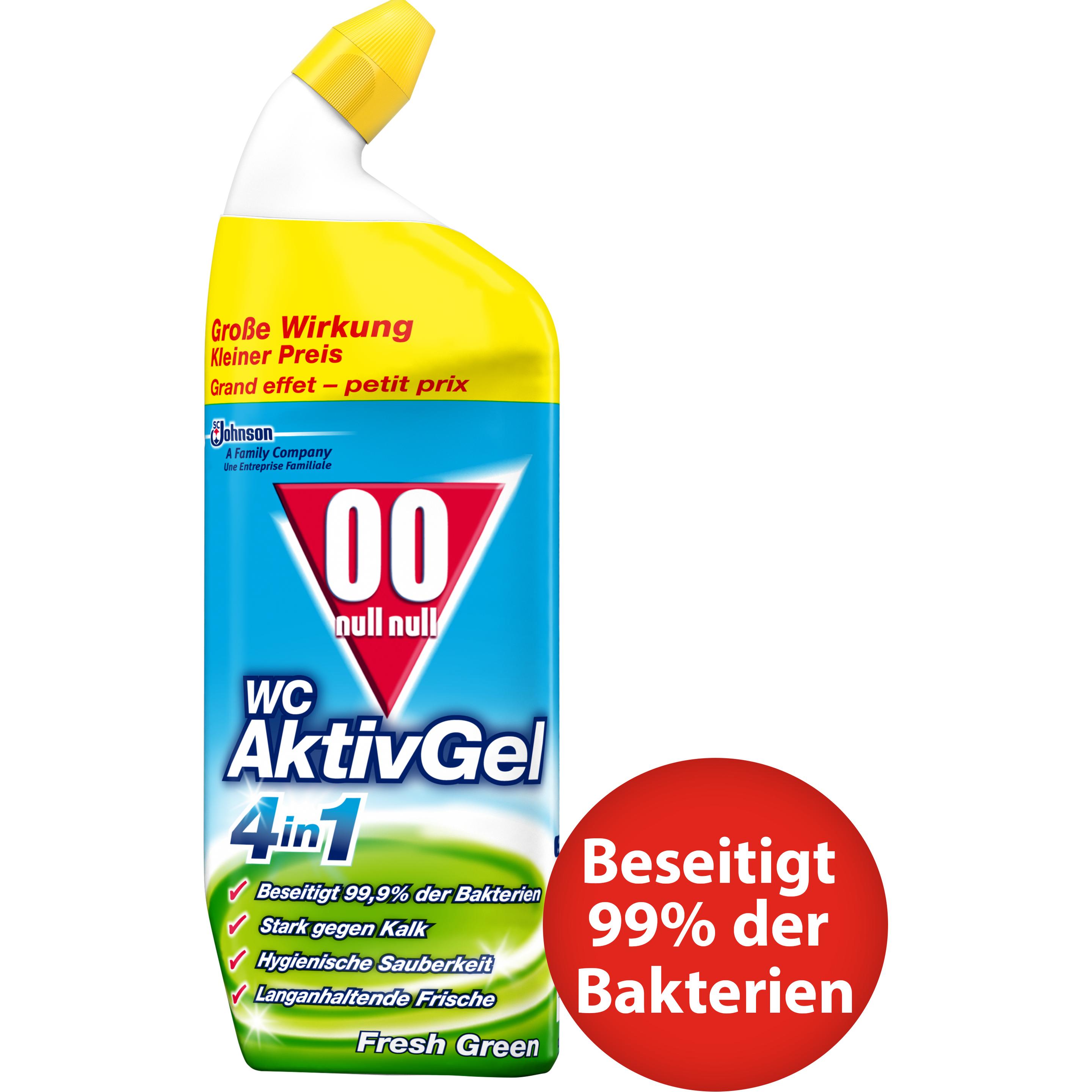 Thumbnail - Null Null WC AktivGel 4in1 Fresh Green, Reinigungsmittel