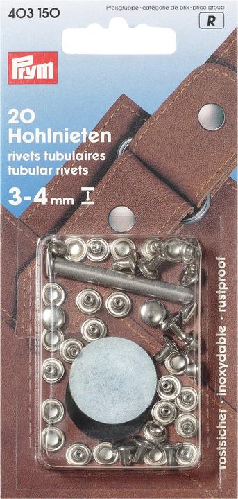 Actual product image Prym Tubular rivets