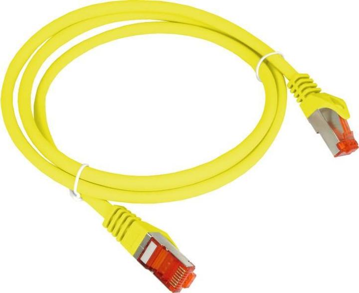 Produktbild Alantec AVIZIO KKS6ZOL1.0 Netzwerkkabel Gelb 1 m Cat6 F/UTP (FTP) (F/UTP, CAT6, 1 m)