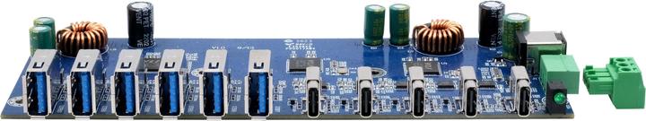 Produktbild Exsys Industrial USB 3.2 Gen 2x1 Hub Board 10-Port (USB-C, 10 Ports)