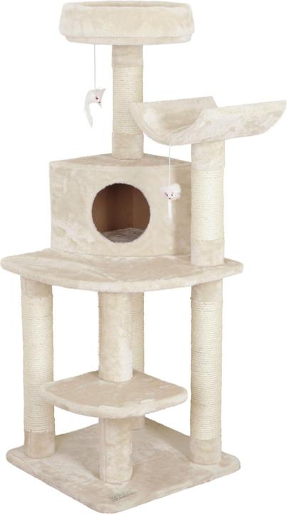 Kerbl Arbre à chat (130 cm, Crème)