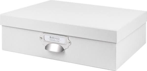 Image du produit Rössler Boîte de rangement S.O.H.O. Blanc (33.70 cm, 9 l, 1x)