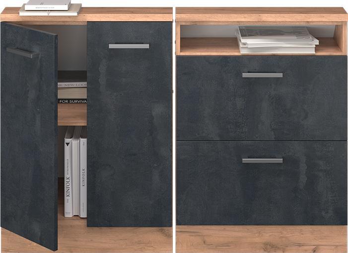 Produktbild Vicco Küchenschrank für Dachschrägen R-Line (120 x 46 x 81.60 cm)