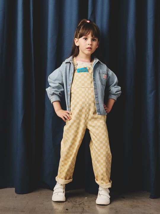 Produktbild Vertbaudet Weites Mädchen Jeanshemd (98)