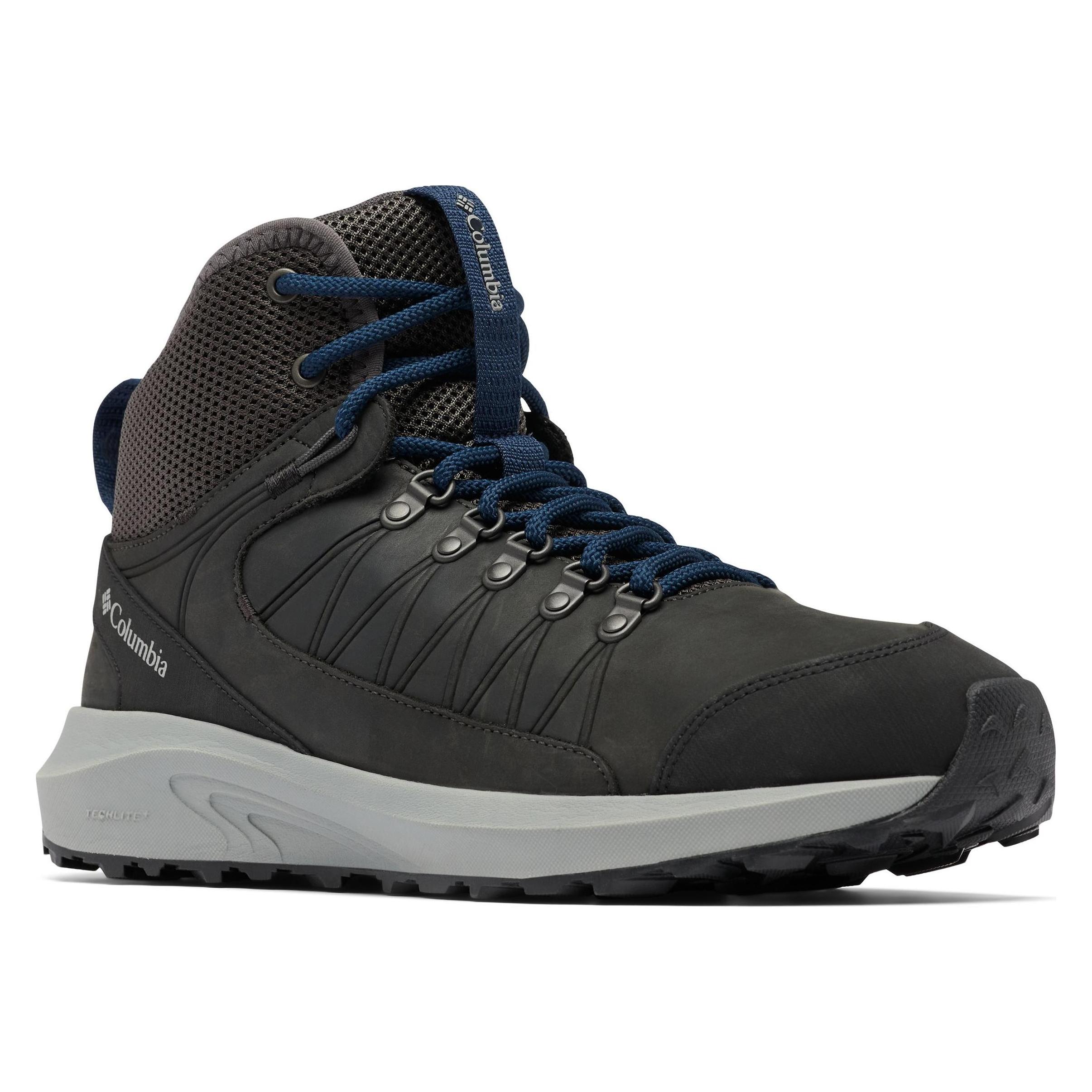 Columbia, Herren, Wanderschuhe, Trailstorm™ Crest Mid Waterproof (43.5), Schwarz