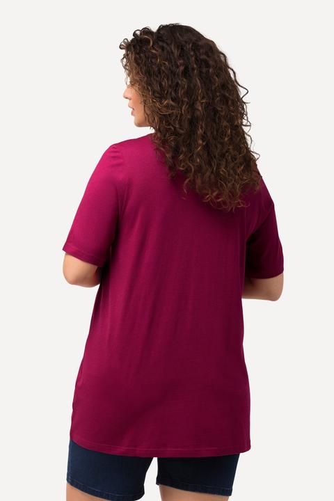 Actual product image Ulla Popken Essential Front Pleat Tee (46, 48)