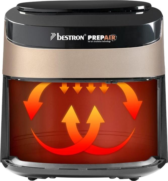 Actual product image Bestron Hot air fryer 4 litre, Satin